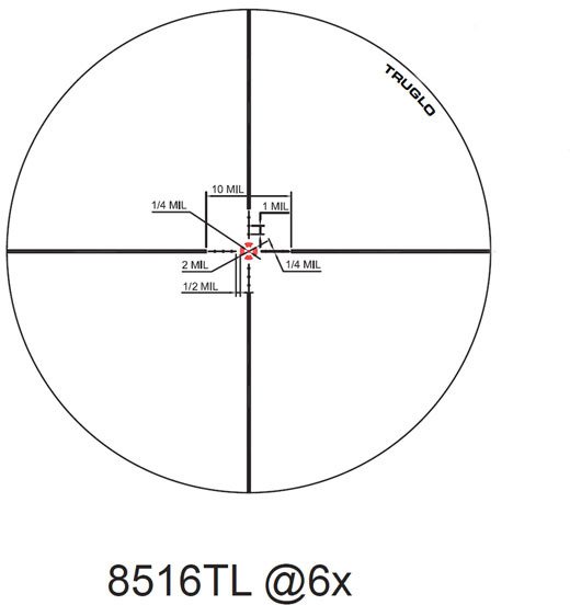 Truglo TRU-BRITE 30 Series 1 - 4 x 24 Riflescope - view number 2