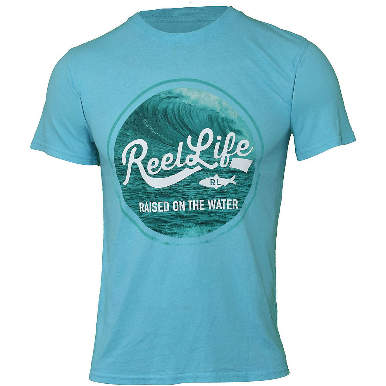 Reel Life Men's Ocean Washed Raised on the Water T-shirt | Academy