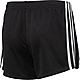 adidas Girls' 3-Stripes Mesh Shorts                                                                                              - view number 6
