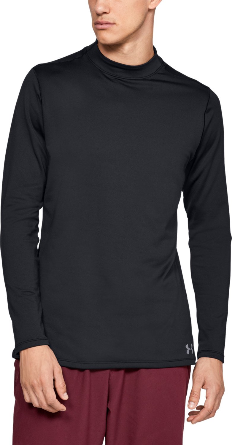 Under Armour Men's ColdGear Armour Fitted Mock Shirt                                                                             - view number 1