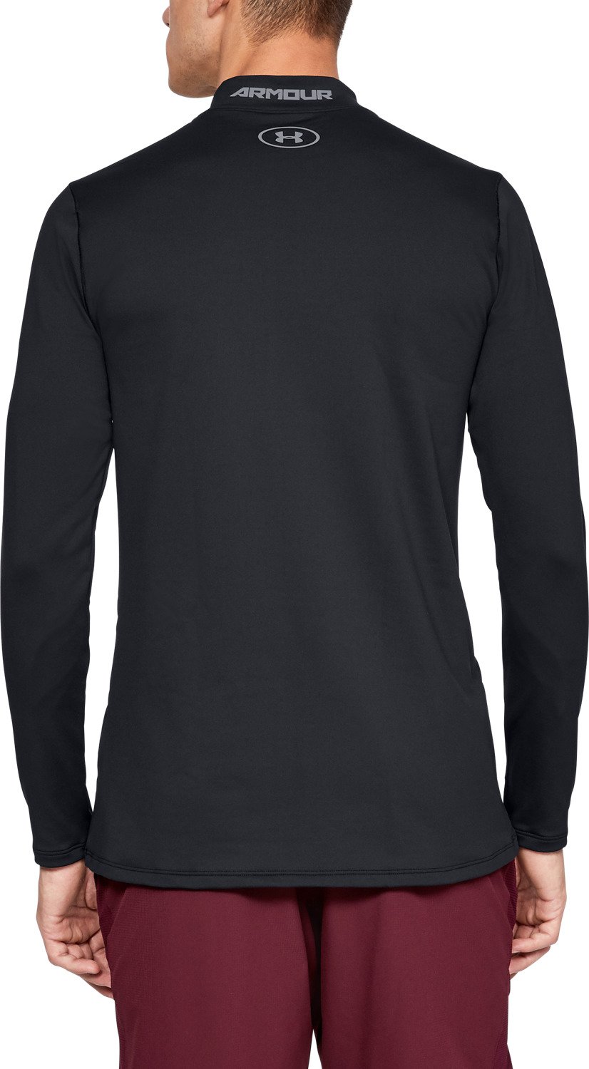 Under Armour Men's ColdGear Armour Fitted Mock Shirt                                                                             - view number 2