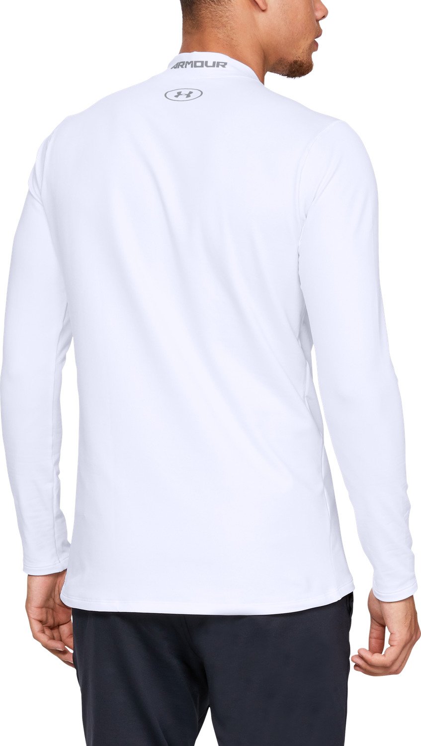 Under Armour Men's ColdGear Armour Fitted Mock Shirt                                                                             - view number 2