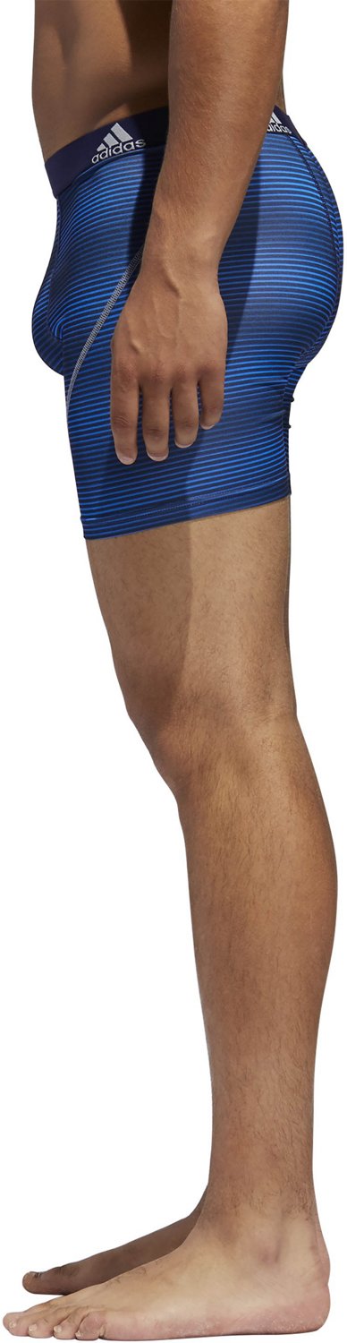 adidas Men's Sport Performance climalite Graphic Trunks 2-Pack - view number 4