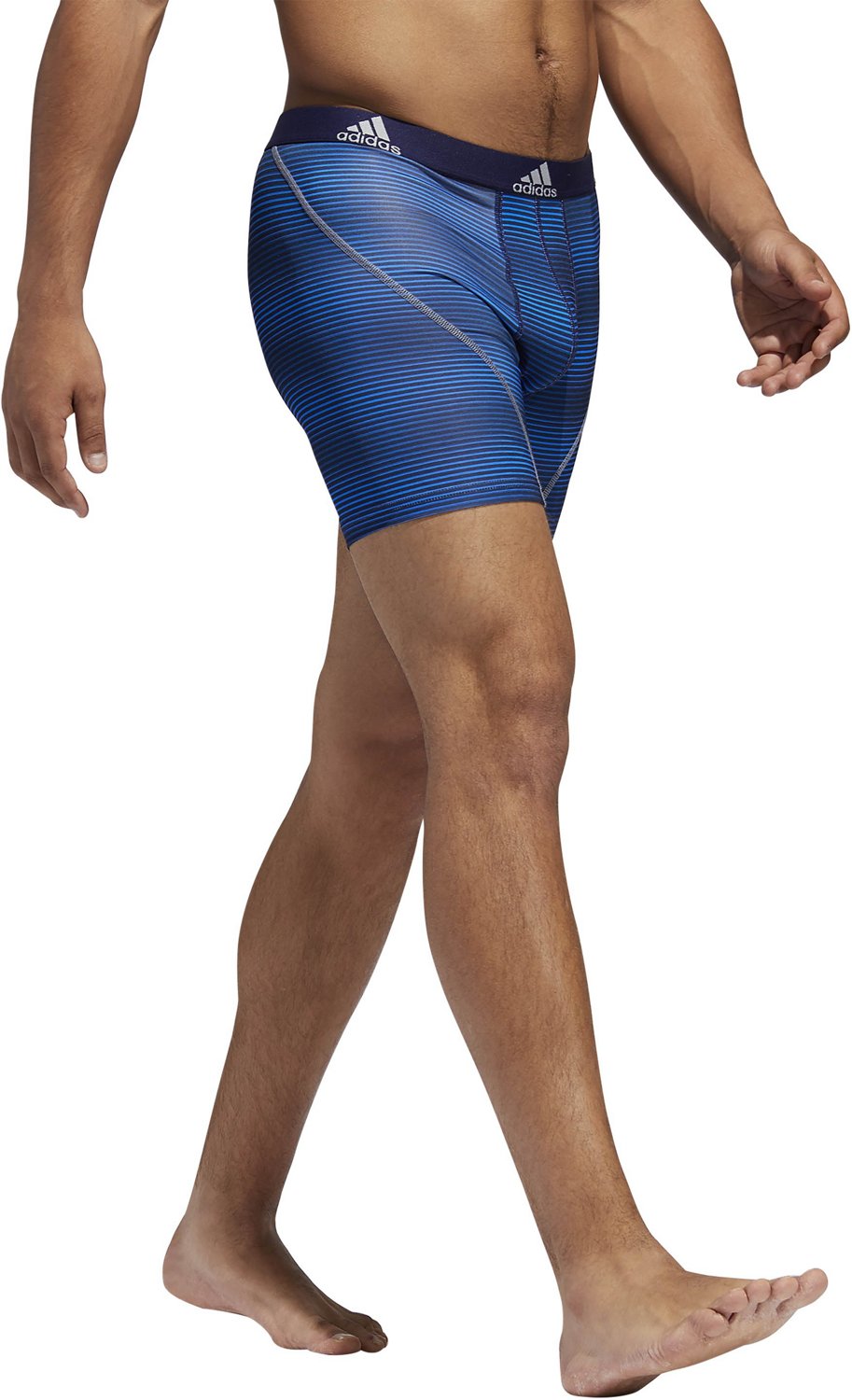 adidas Men's Sport Performance climalite Graphic Trunks 2-Pack - view number 5