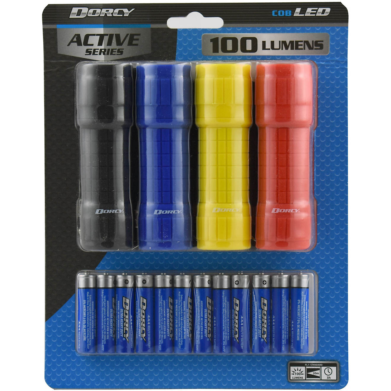 Dorcy LED Flashlights 4-Pack                                                                                                     - view number 1