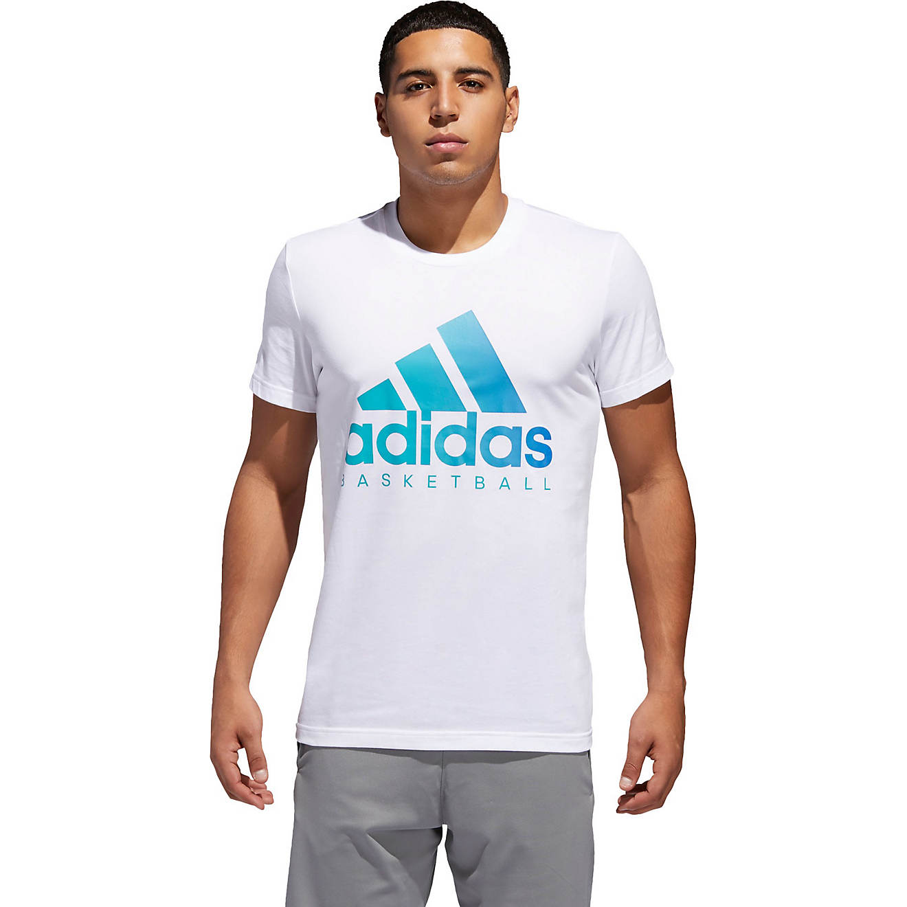 adidas Men's Basketball Graphic T-shirt                                                                                          - view number 1
