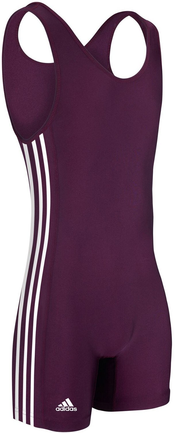 adidas Men's Wrestling Singlet Free Shipping at Academy