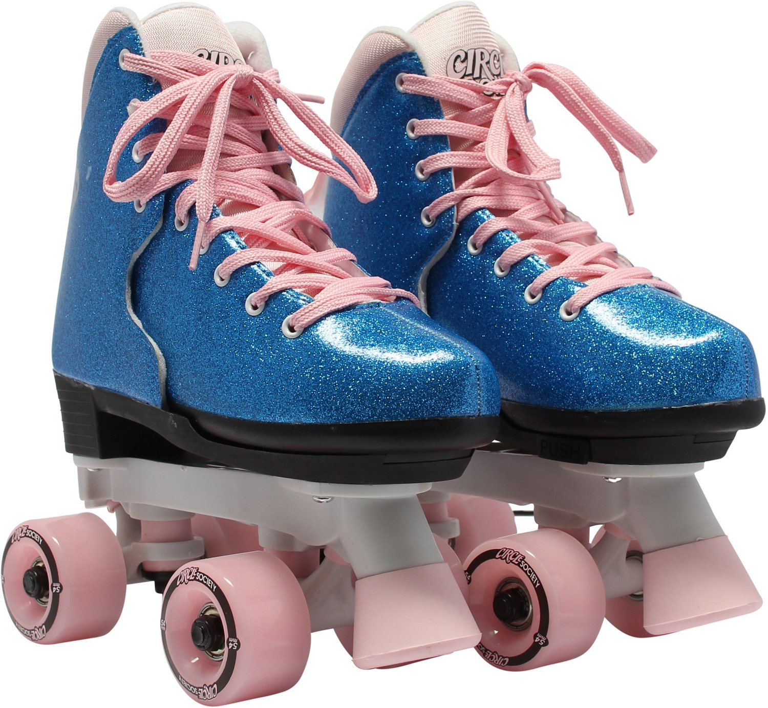Circle Society Girls' Bling Adjustable Roller Skates Academy