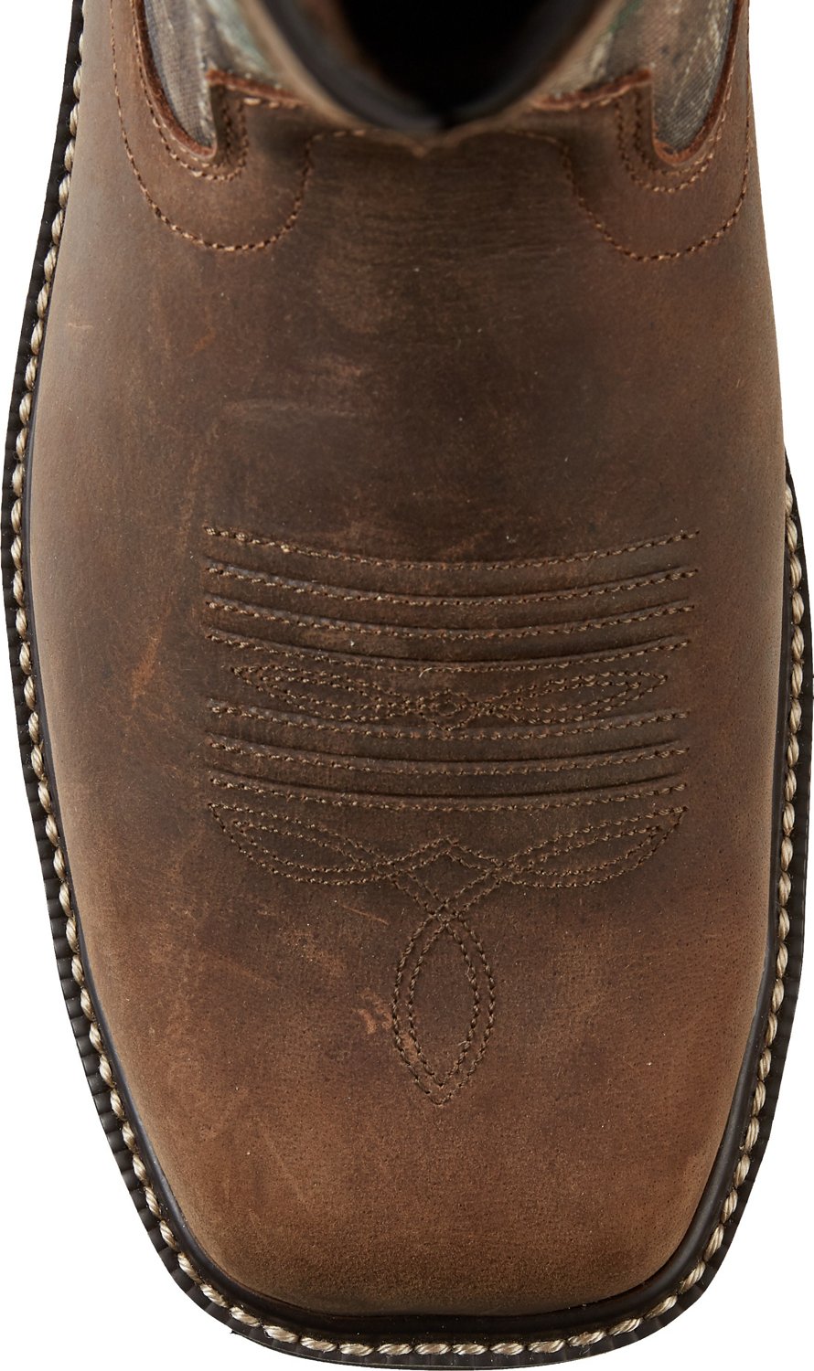 Brazos Men's Bandero Camo Steel Toe Wellington Work Boots - view number 3