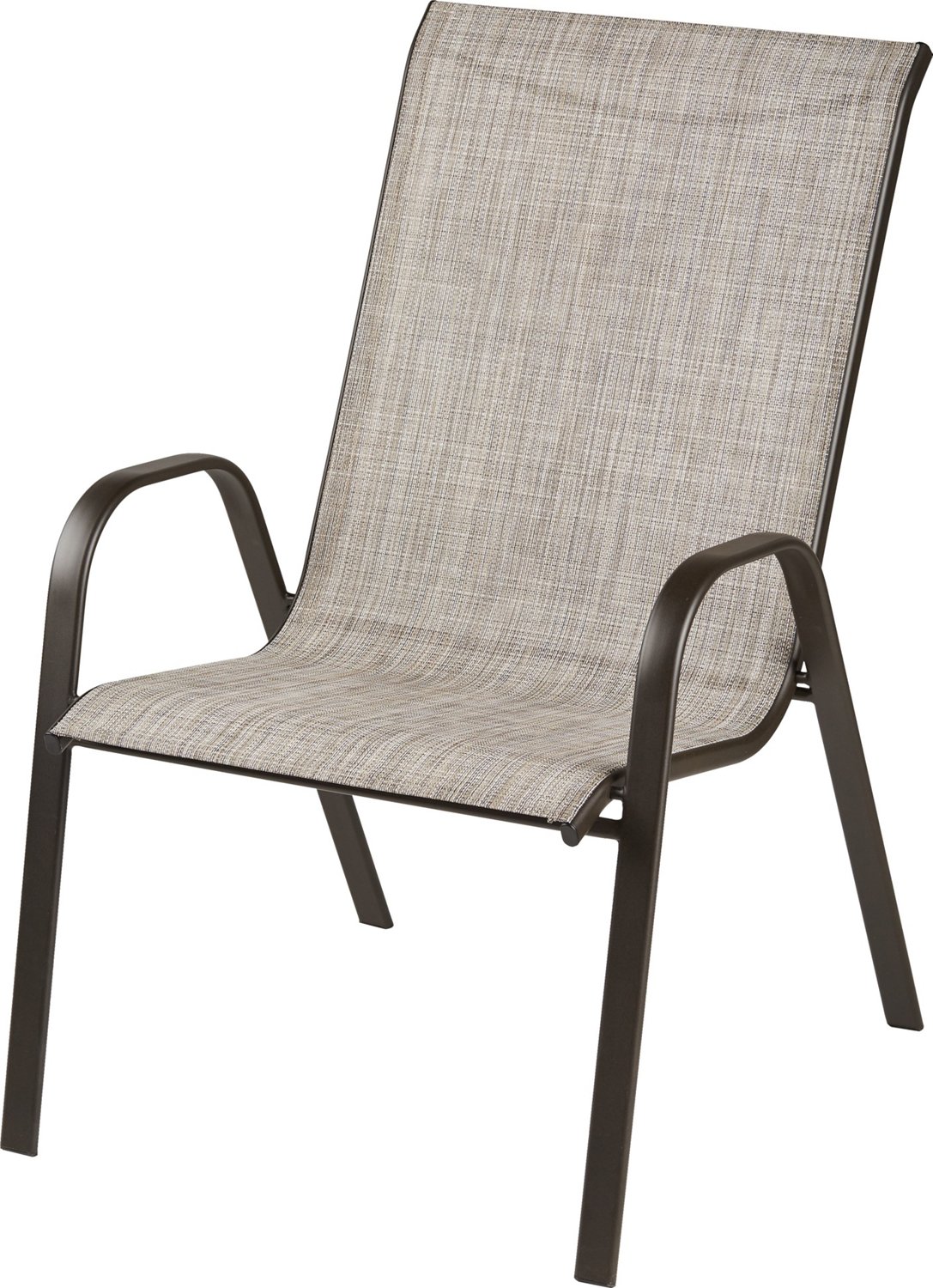 Oversize sling outlet stacking chair