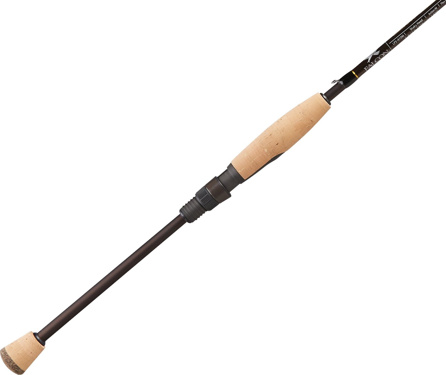 Falcon Rods Evo Spinning Rod Light Black 6 ft VFS-1L-16