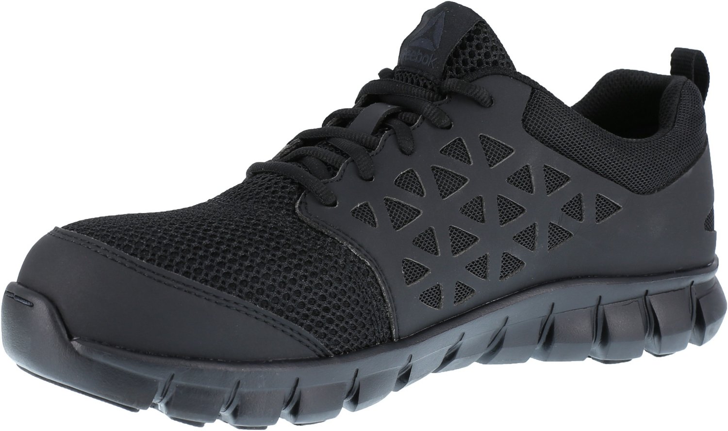 Reebok Men's Sublite Cushion EH Composite Toe Lace Up Work Shoes | Academy