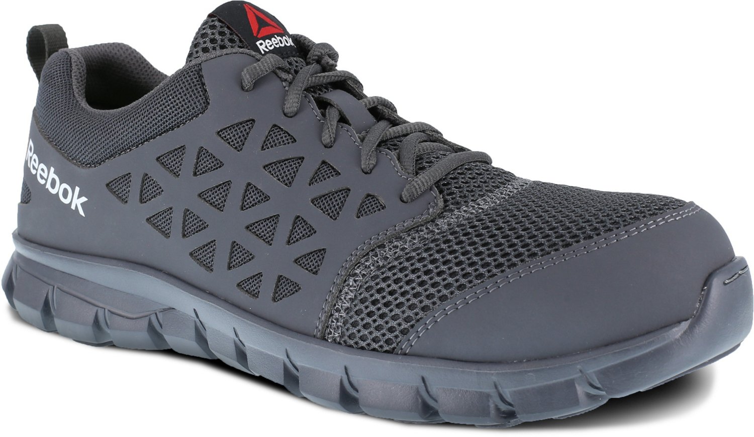 Reebok Men's Sublite Cushion EH Composite Toe Lace Up Work Shoes - view number 2