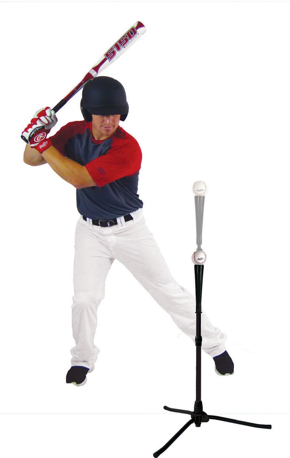 Rawlings Pro-Model Tripod Travel Hitting Tee - view number 2