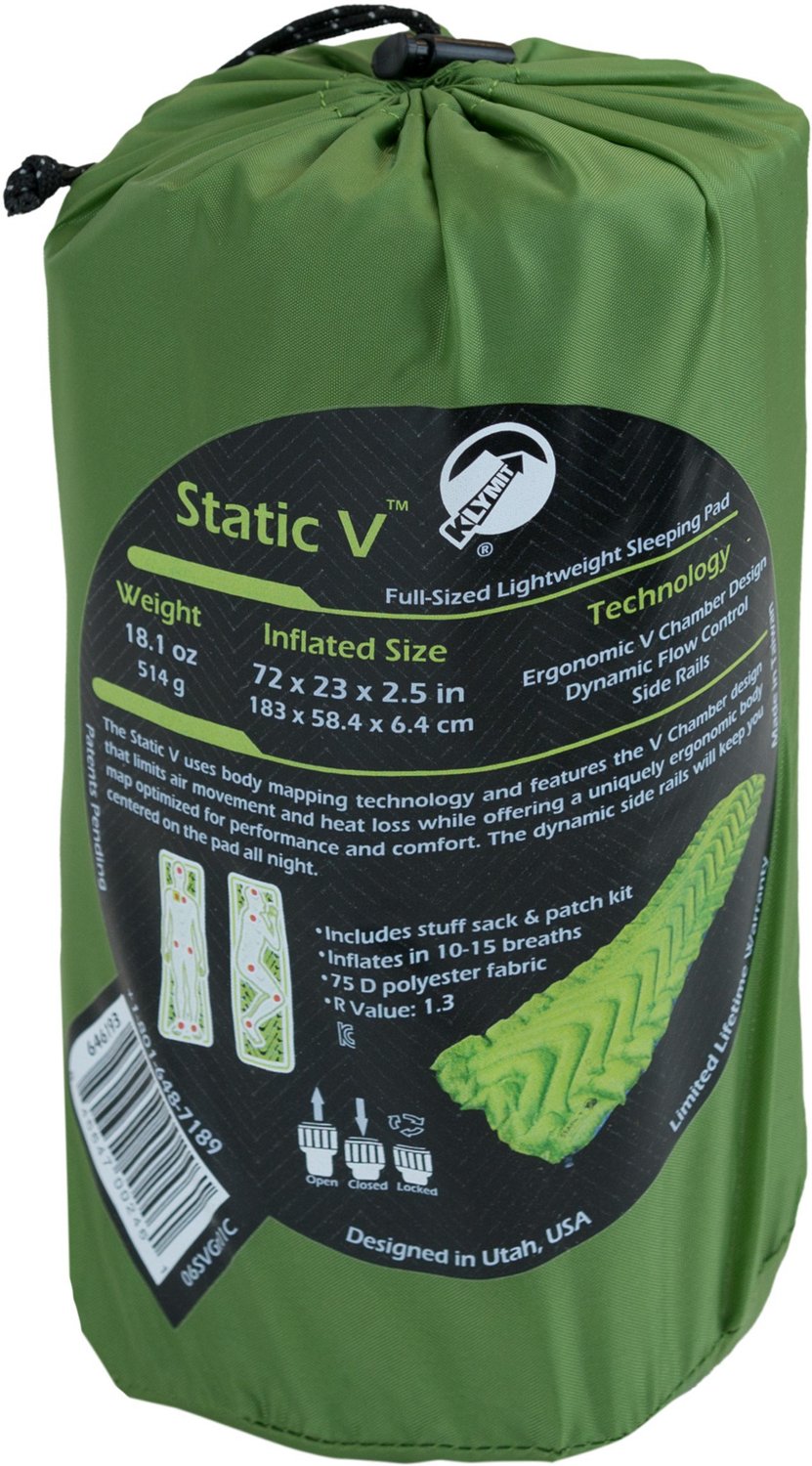 Klymit Static V Inflatable Sleeping Pad                                                                                          - view number 5