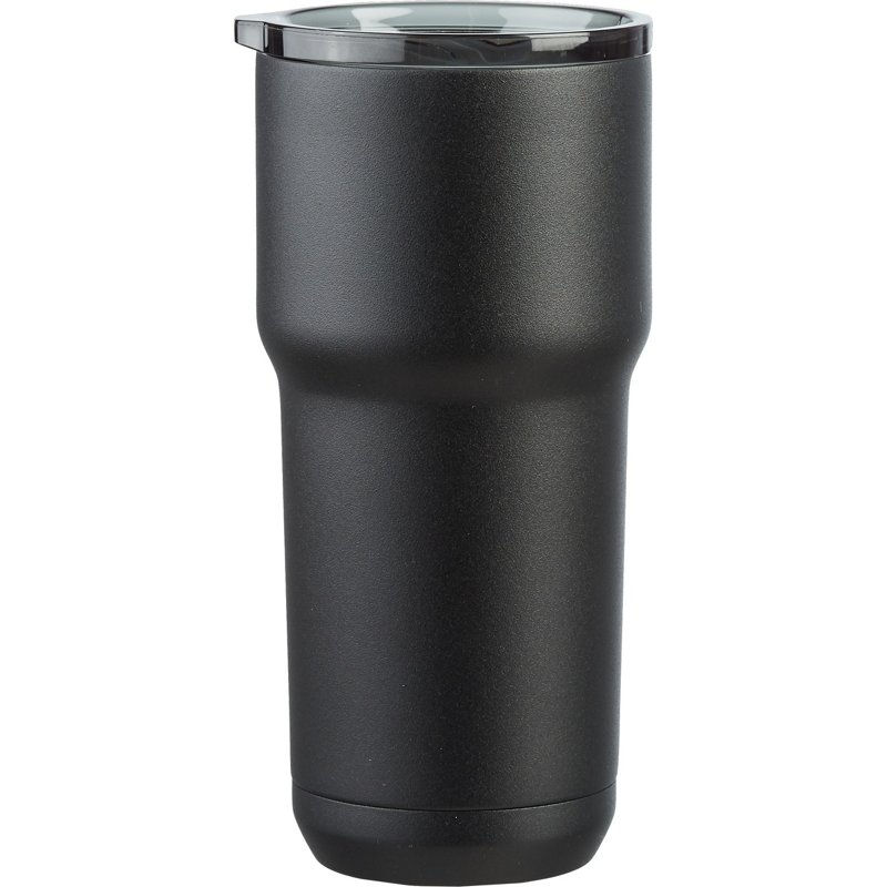 Magellan Outdoors Throwback 20 oz Powder Coat Double-Wall Insulated Tumbler Black - Thermos/Cups &koozies at Academy Sports