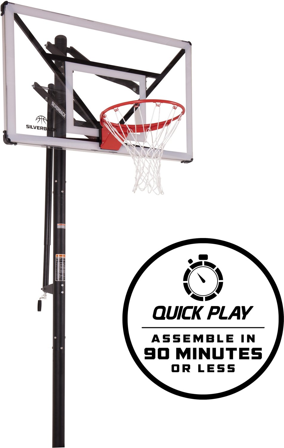 Silverback NXT 54 in In-Ground Basketball Hoop                                                                                   - view number 1 selected