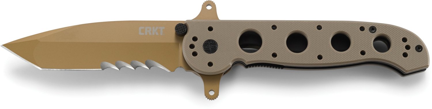 CRKT M16-14DSFG Special Forces Tanto Folding Pocket Knife with Veff  Serrations | Academy