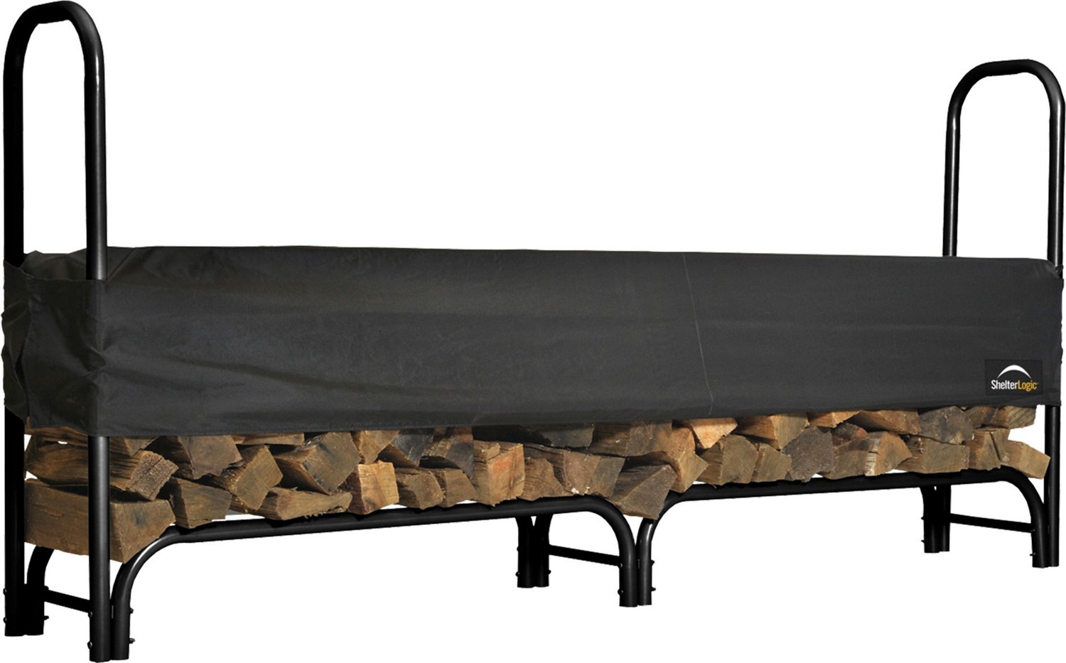 ShelterLogic Heavy Duty Firewood Rack with 8 ft Cover - view number 1
