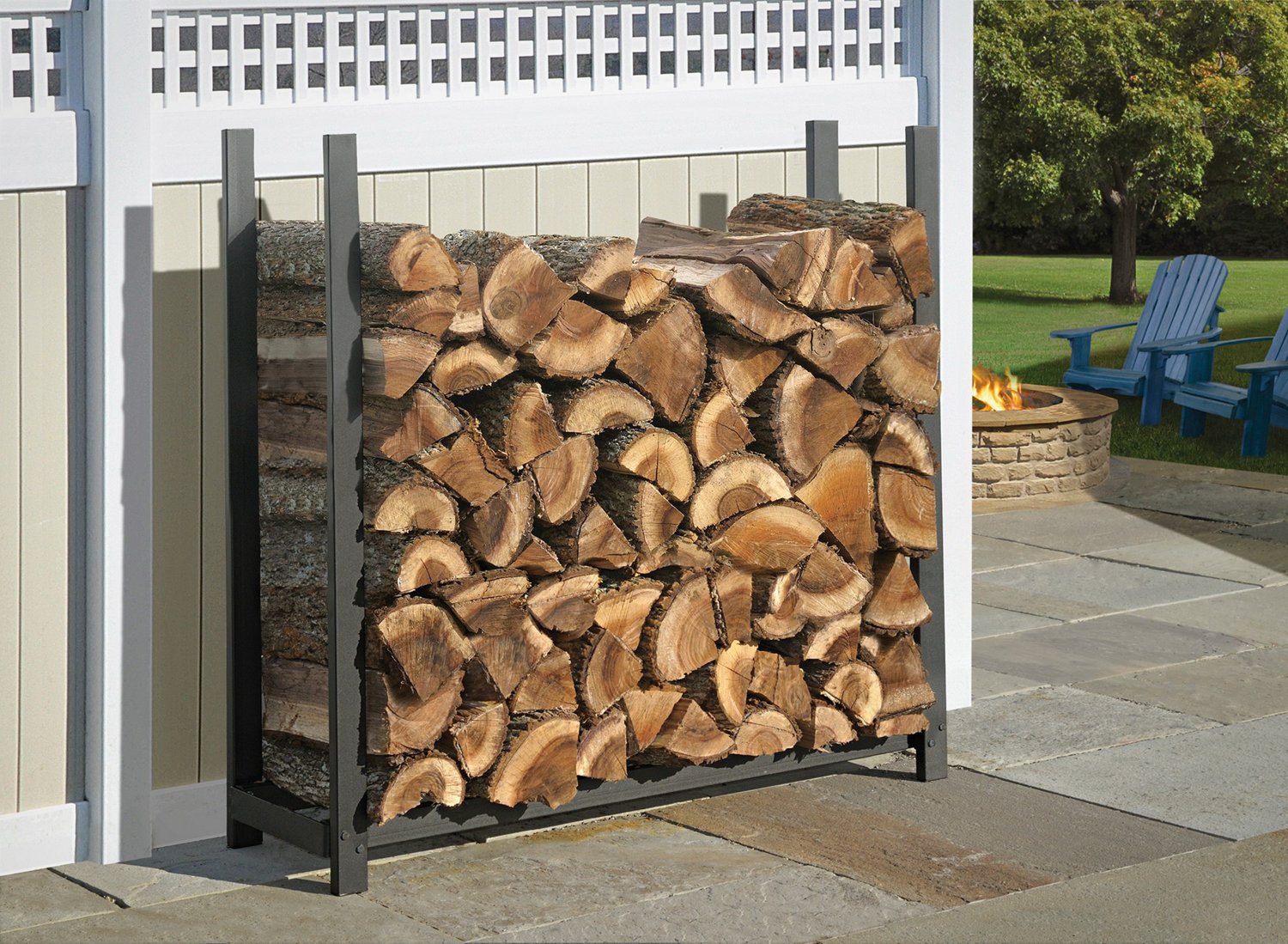 ShelterLogic Ultra-Duty 4 ft Firewood Rack - view number 3
