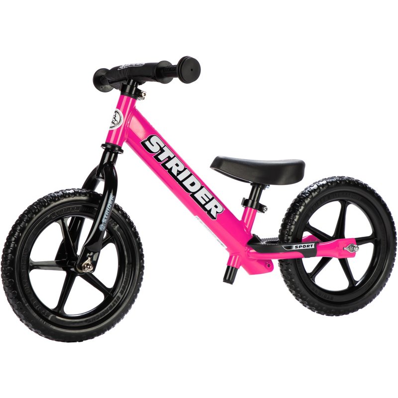 Strider Kids' 12 Sport Balance Bicycle Pink - Skateboard And Accessoriesories at Academy Sports