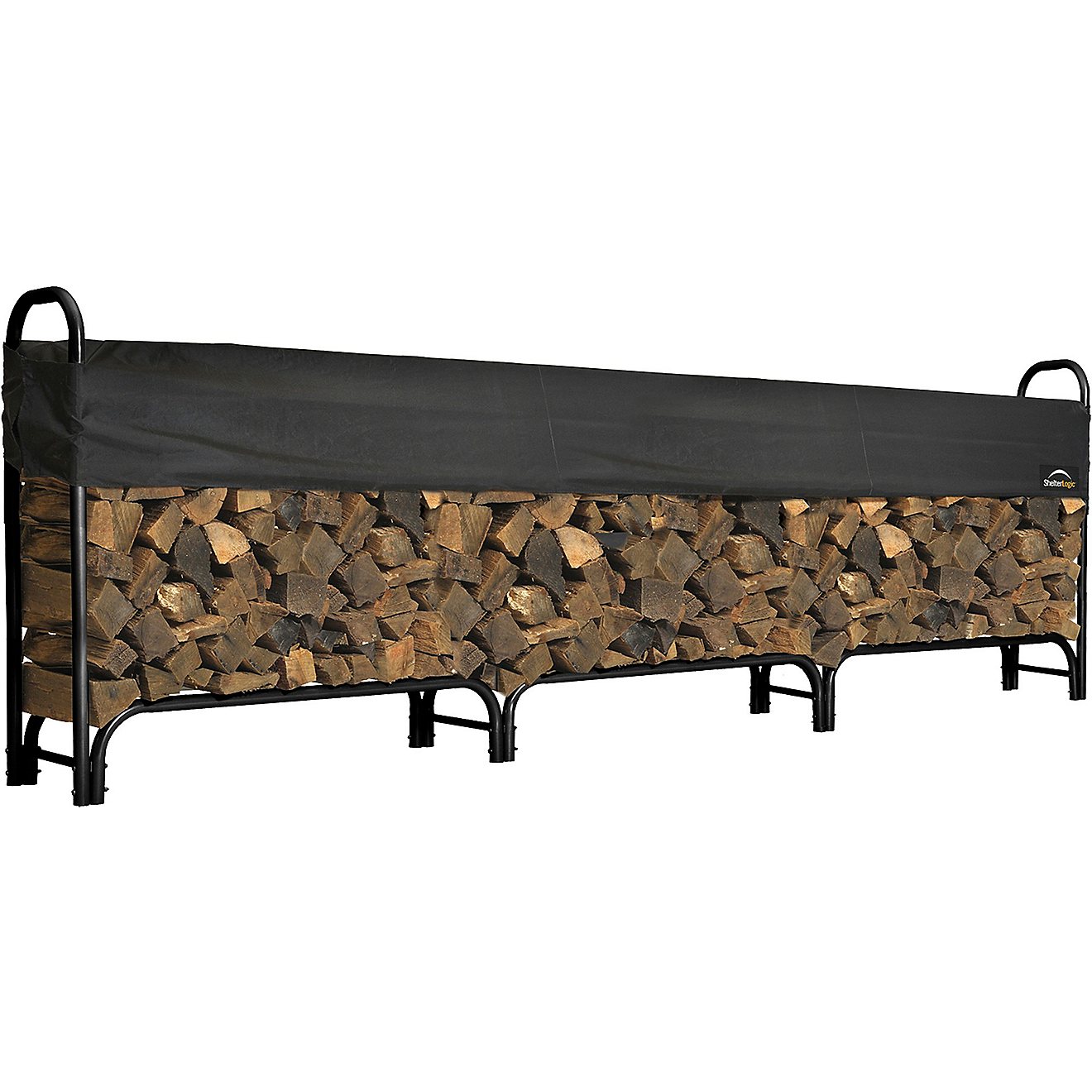 ShelterLogic Heavy-Duty 12 ft Firewood Rack with Cover                                                                           - view number 1