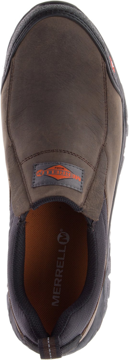 Merrell Men's Moab Rover Moc EH SR Composite Toe Slip on Work Shoes - view number 6
