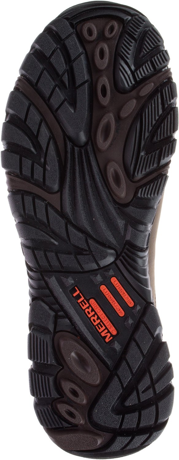 Merrell Men's Moab Rover Moc EH SR Composite Toe Slip on Work Shoes - view number 7