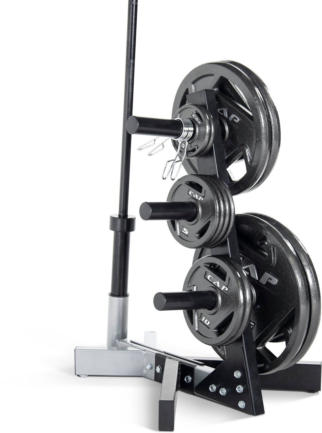 CAP Barbell 2 in Olympic Plate Tree Storage Rack                                                                                 - view number 3