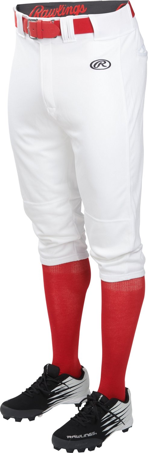Rawlings Baseball Socks, White