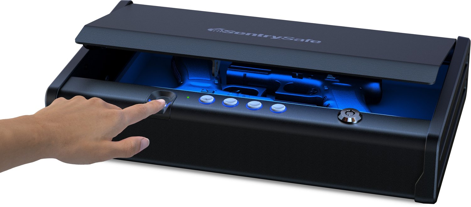 SentrySafe XL Quick Access Biometric 2-Pistol Safe - view number 2