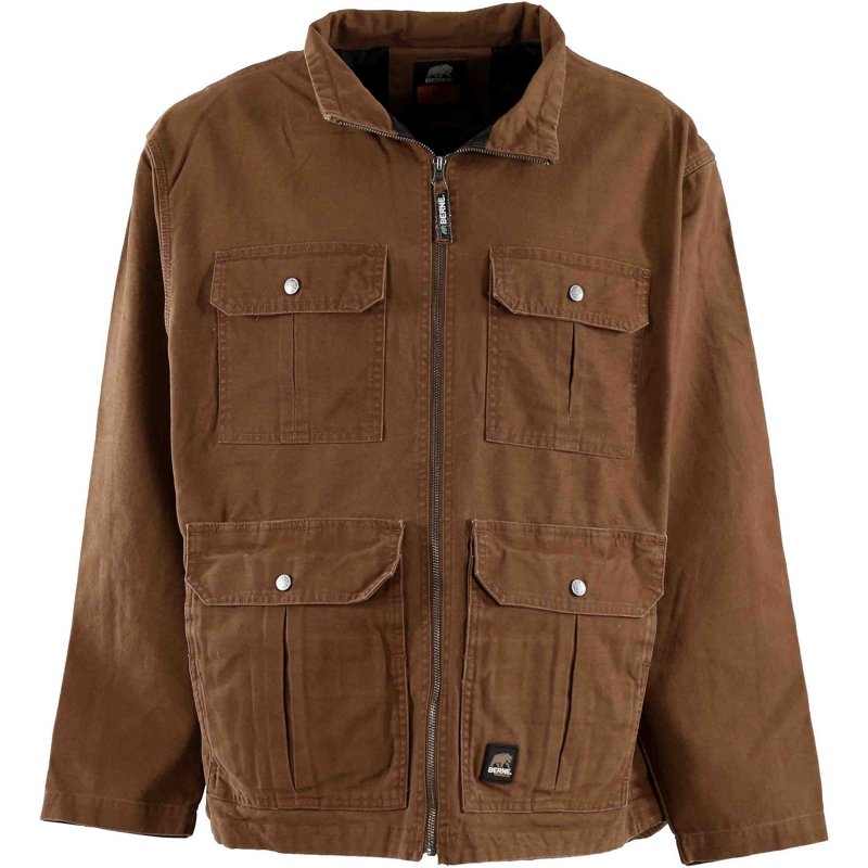 Berne Men's Lightweight Bravo One Jacket Driood, X-Large - Men's Work Jackets at Academy Sports product image