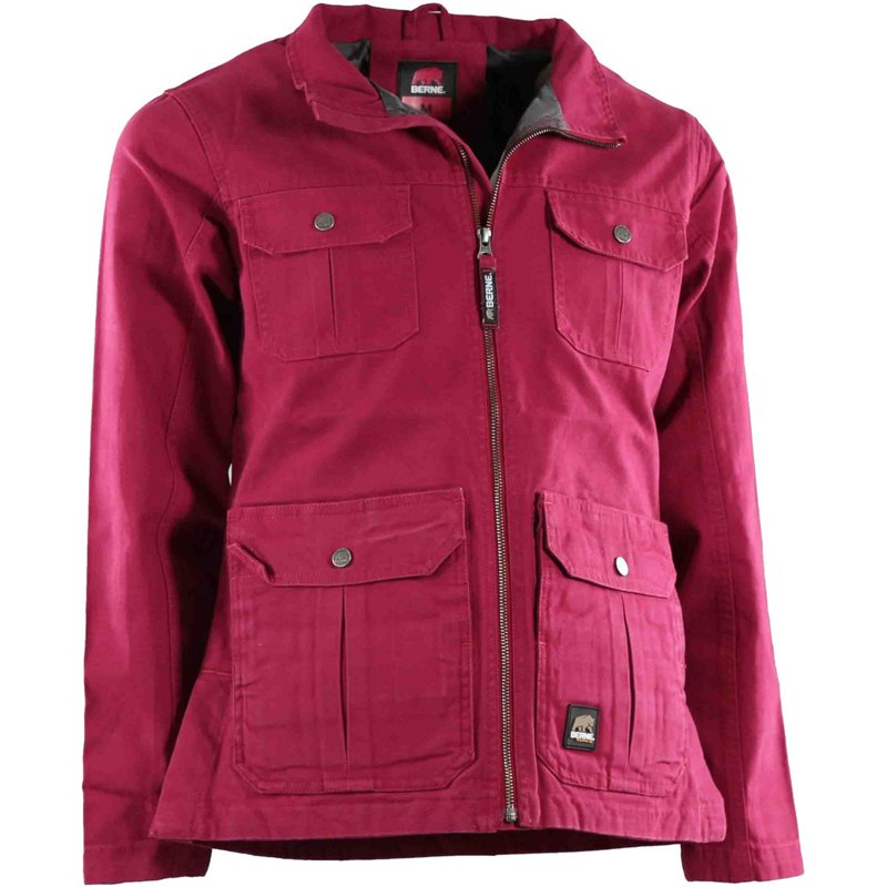 Berne Women's Sierra One One Lightweight Jacket Pomegranate, Medium - Women's Athletic Jackets at Academy Sports product image