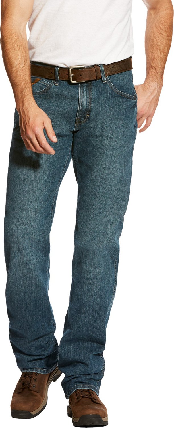 Ariat Men's Rebar Fashion M4 Low Rise Boot Cut Jeans | Academy