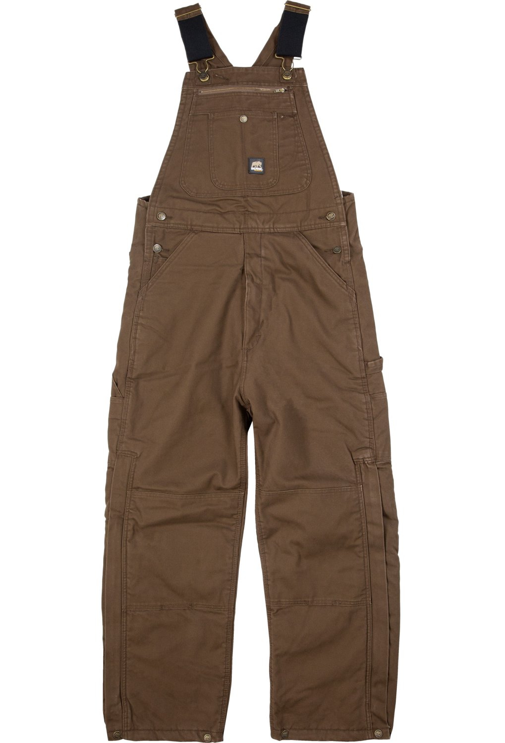 Berne Men's Traditional Washed Bib Overalls - view number 7