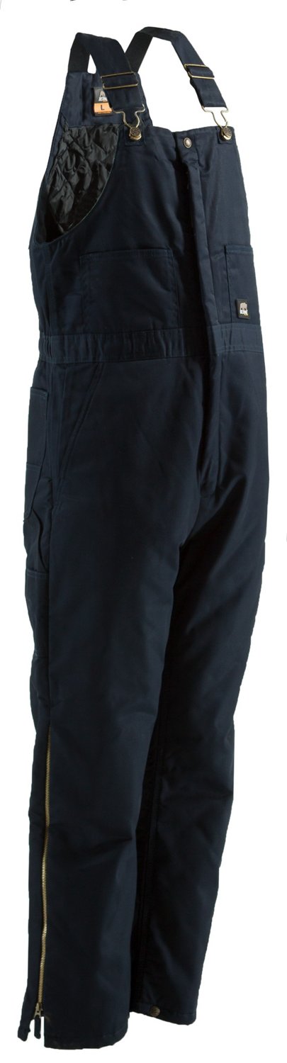 Berne Men's Deluxe Twill Insulated Bib Overalls - view number 3