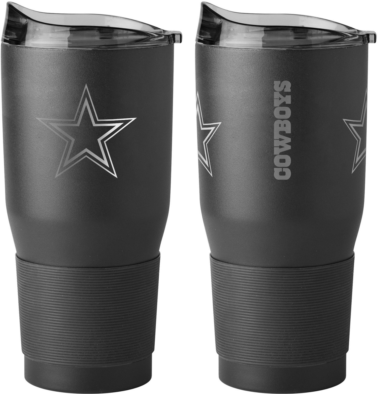 Dallas Cowboys Football Cup Powder Coated in Glowbee Clear, Polar