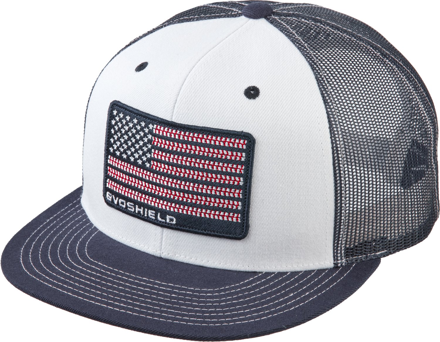 EvoShield Men's Flag Pitch Flatbill Snapback Hat Academy