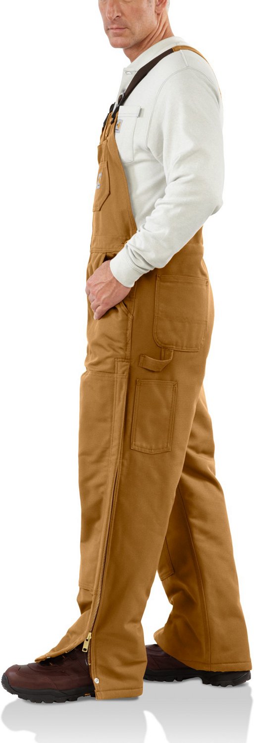 Carhartt Men's Flame Resistant Duck Bib Overalls                                                                                 - view number 3