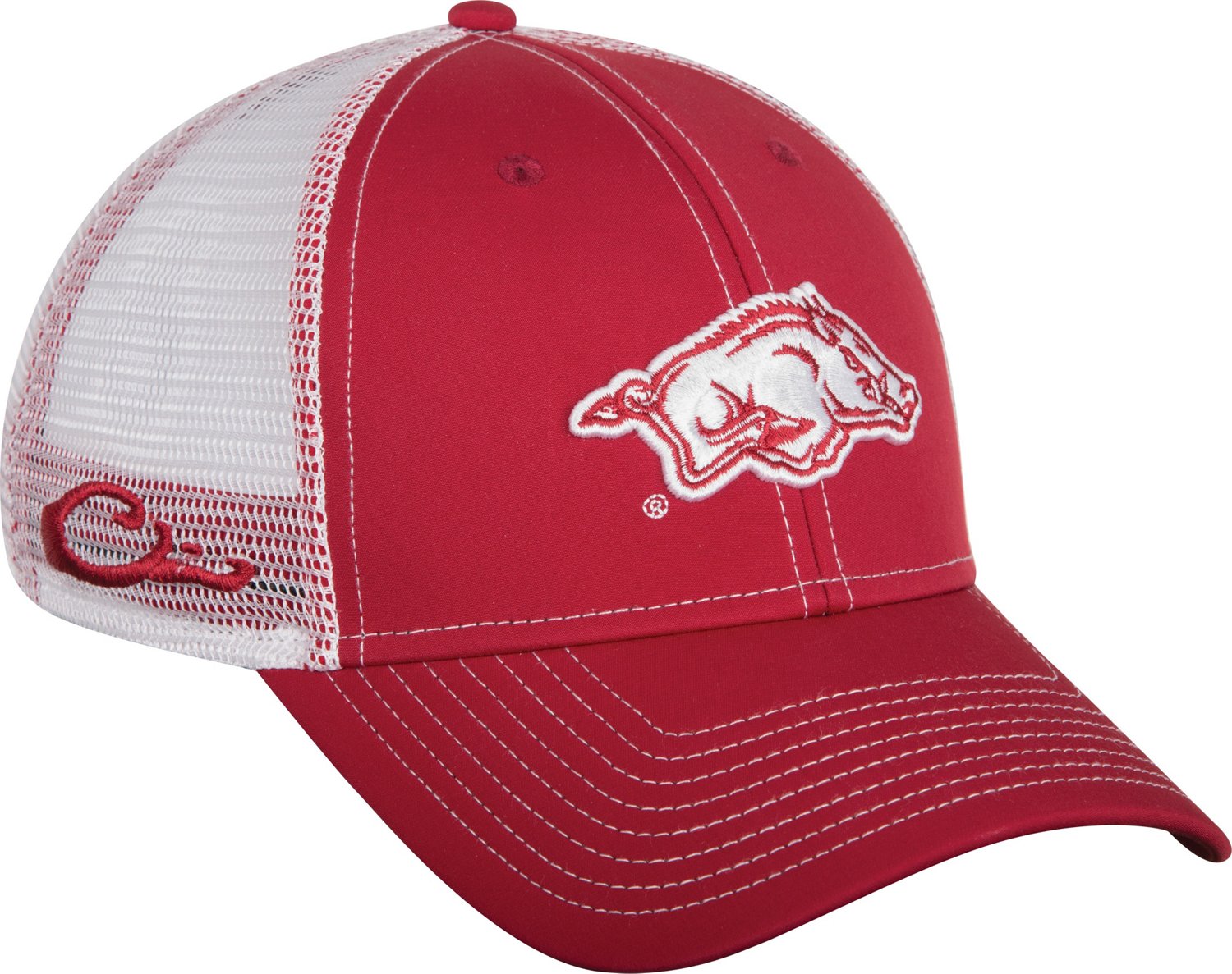 Drake Waterfowl Men's University of Arkansas Mesh Back Cap