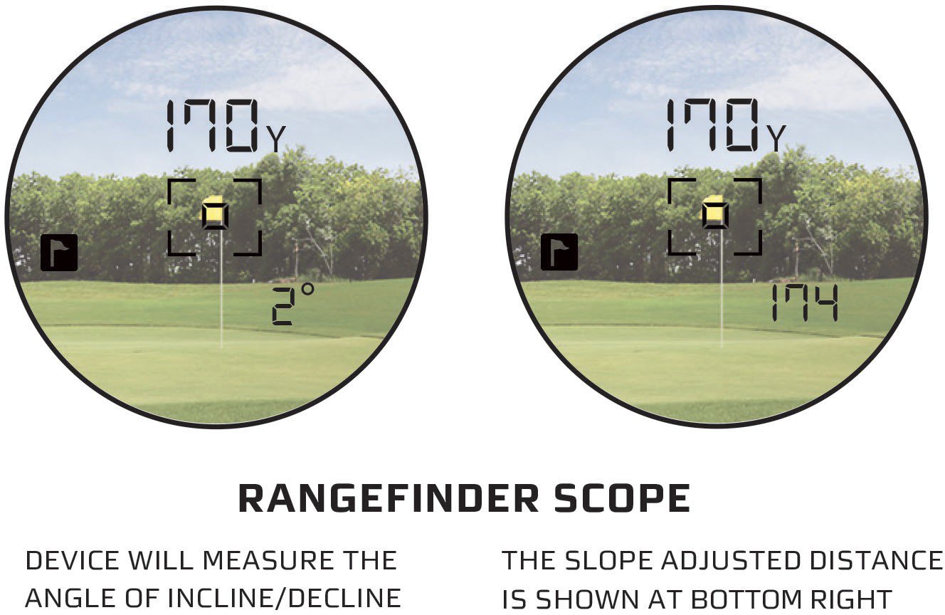 Callaway 200s 6x Slope Golf Laser Rangefinder Academy