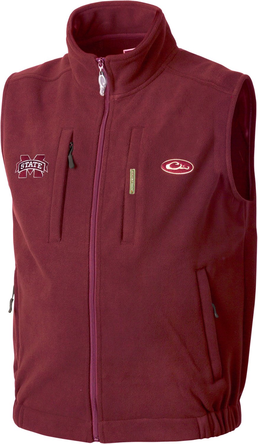 Drake Waterfowl Men's Mississippi State University Layering Vest                                                                 - view number 1