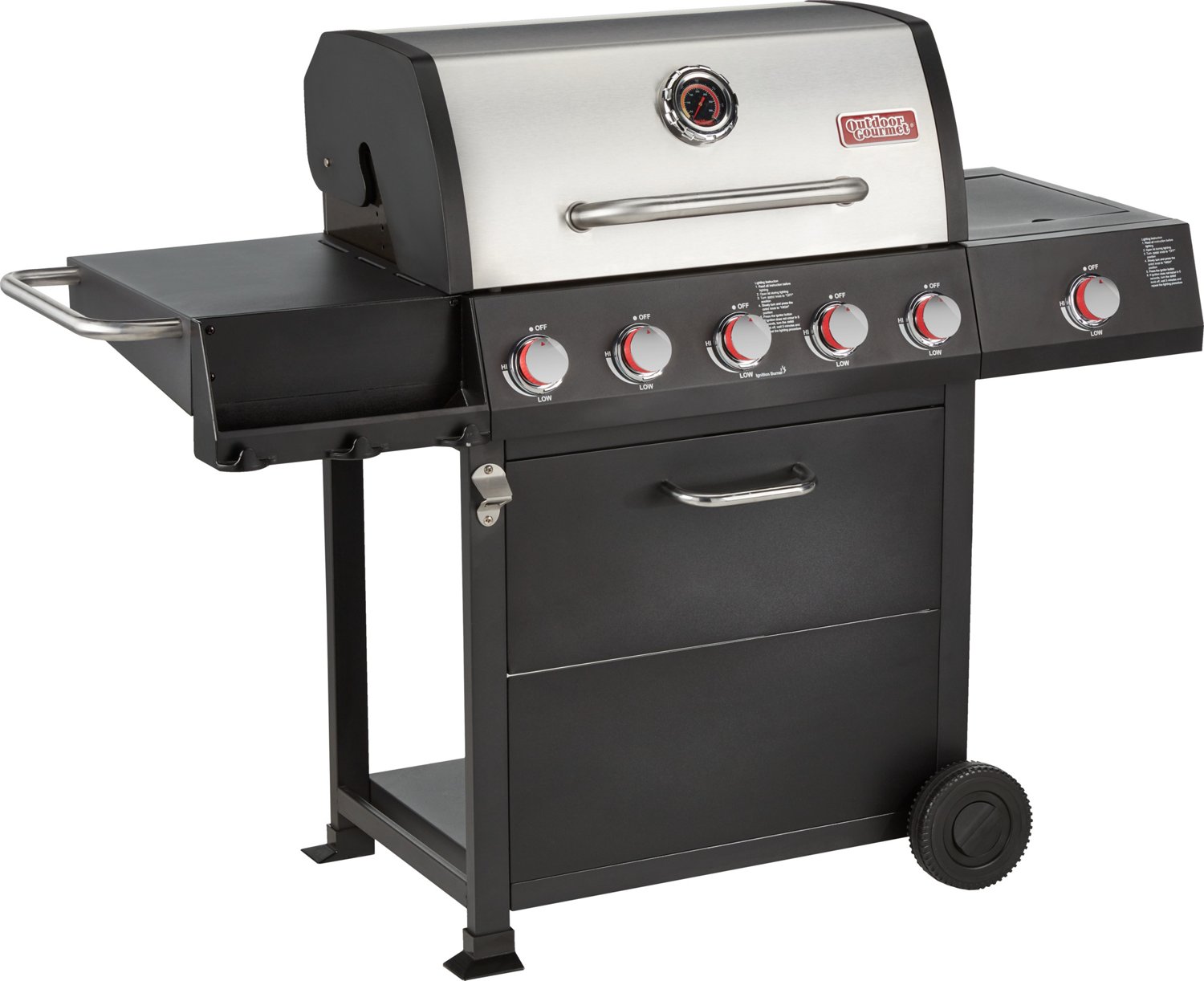 Outdoor Gourmet 5-Burner Gas Grill - view number 3