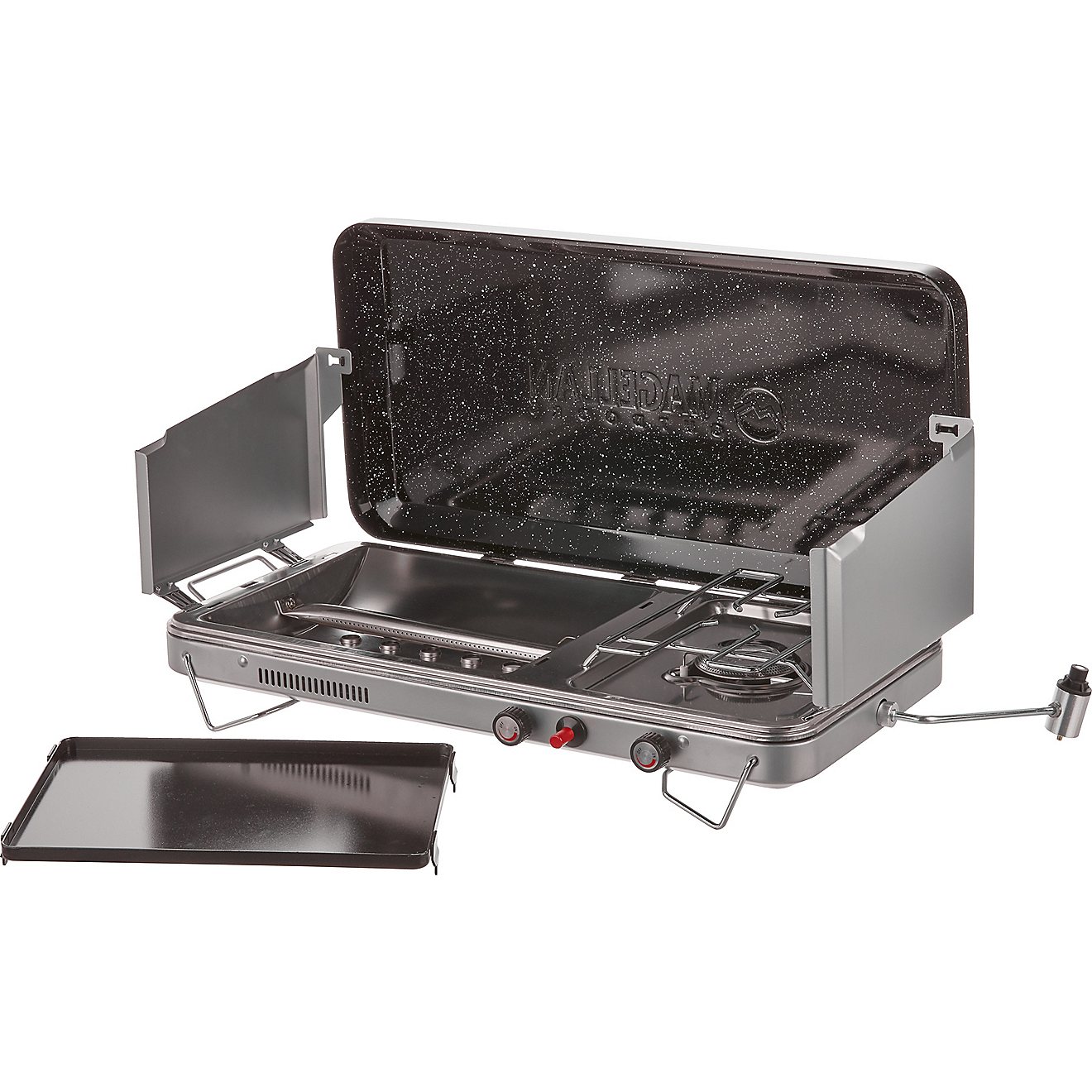 Magellan Outdoors Two Burner Stove with Griddle                                                                                  - view number 3