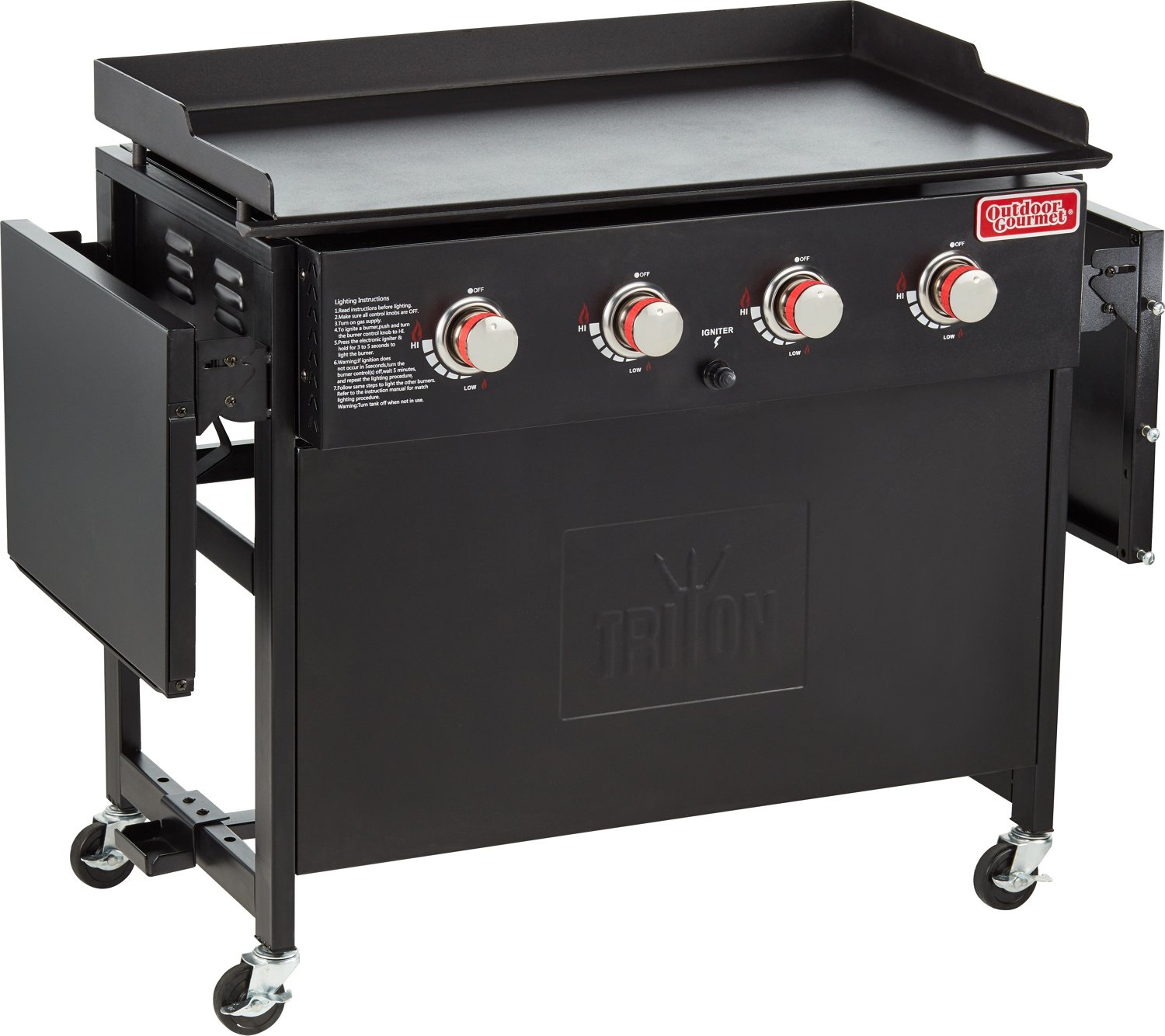 Outdoor Gourmet 4-Burner Griddle - view number 2