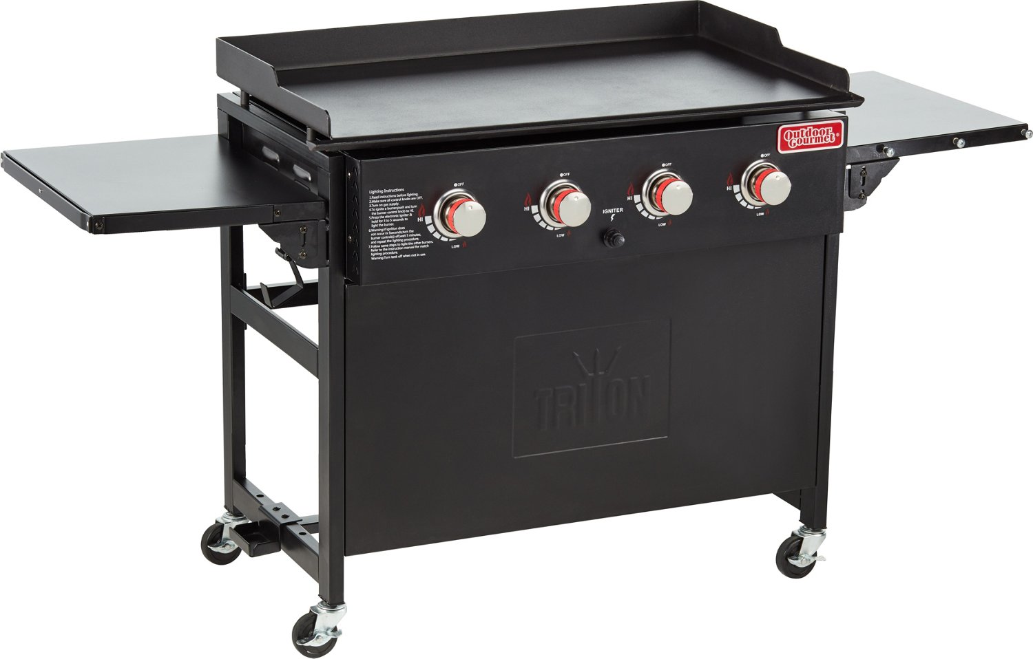 Outdoor Gourmet 4-Burner Griddle - view number 3