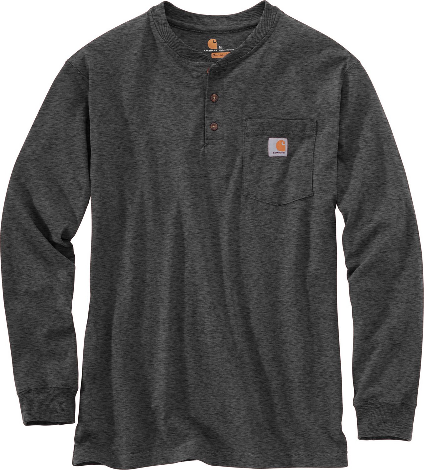 Carhartt Men's Long Sleeve Workwear Henley                                                                                       - view number 1