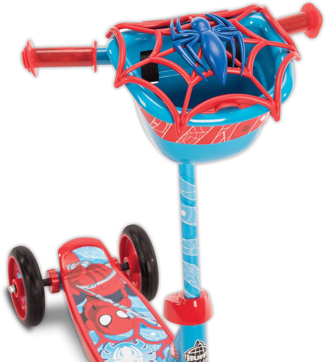 Huffy Kids' Marvel Spider-Man 3-Wheel Scooter - view number 3