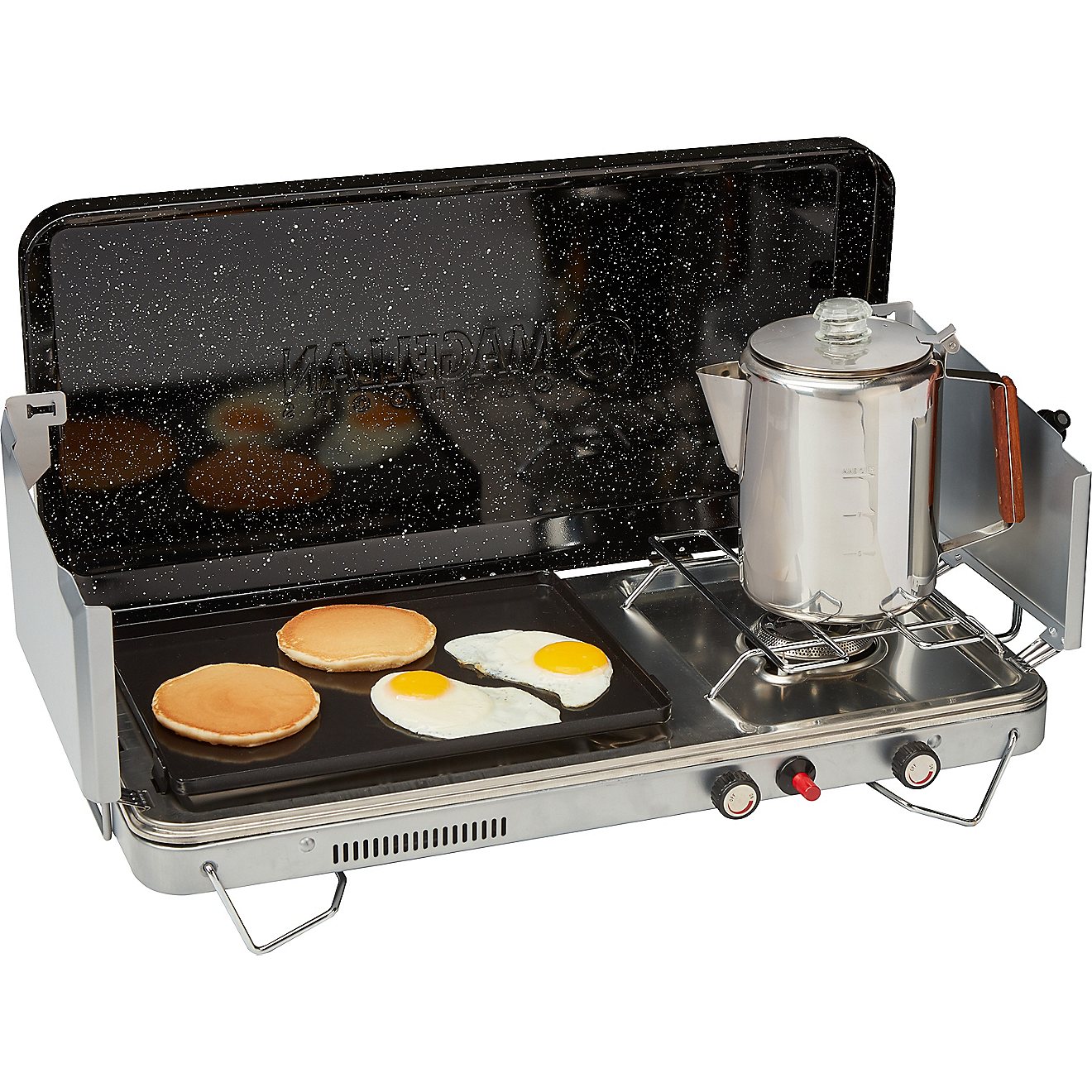 Magellan Outdoors Two Burner Stove with Griddle                                                                                  - view number 6
