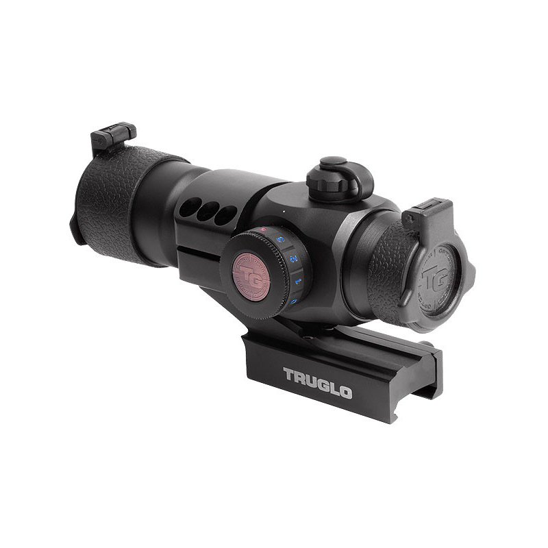 Truglo Triton 1 x 30 Tactical Red Dot Sight with Cantilever Mount Black, 30mm - Scopes at Academy Sports